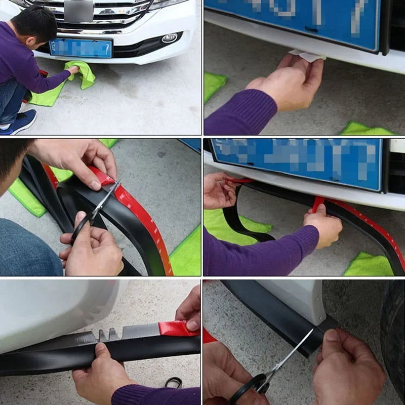 Protetor Universal de Borracha para Para-Choque Dianteiro de 2,5 m