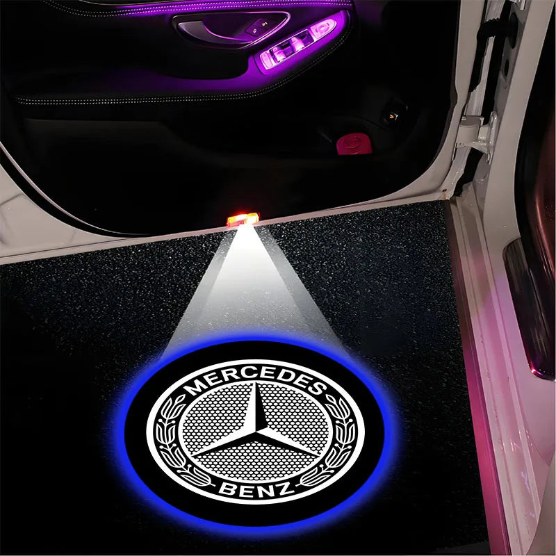 Luz de Cortezia de Porta Led para Mercedes Bens