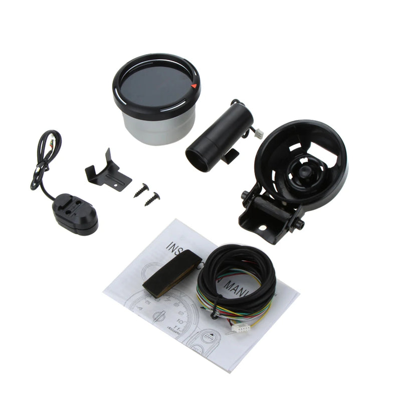 Kit de tacômetro de ponteiro de 3,5''