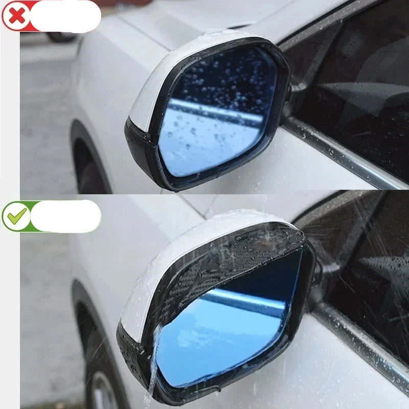 Capa de chuva universal Espelho retrovisor Sobrancelha