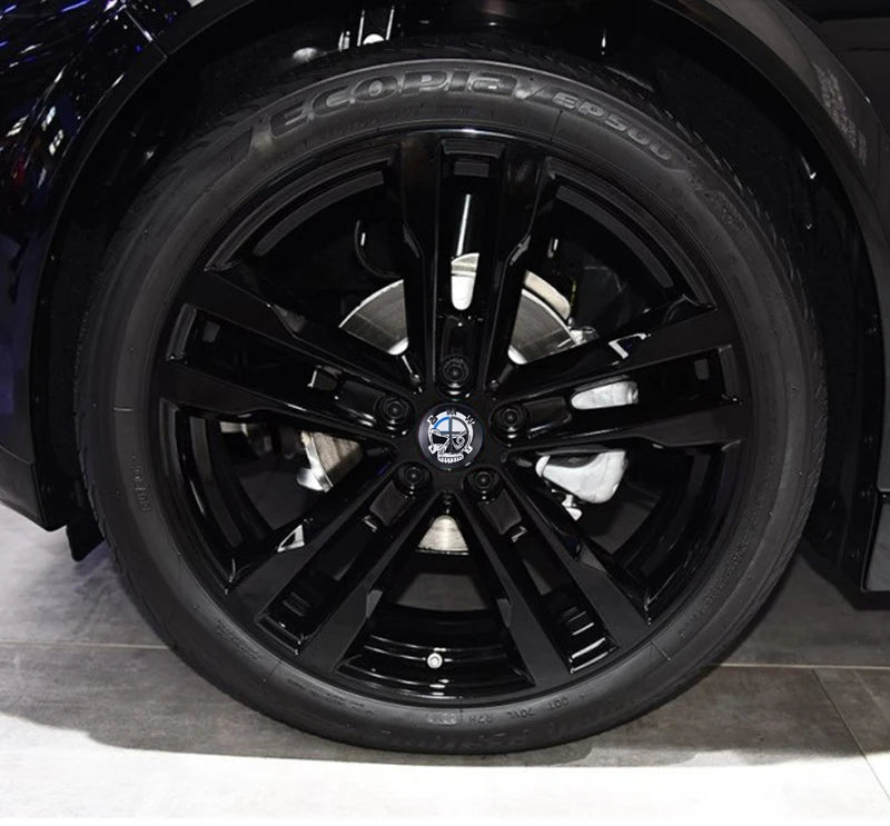 Adesivos para Tampa do Cubo da Roda para BMW