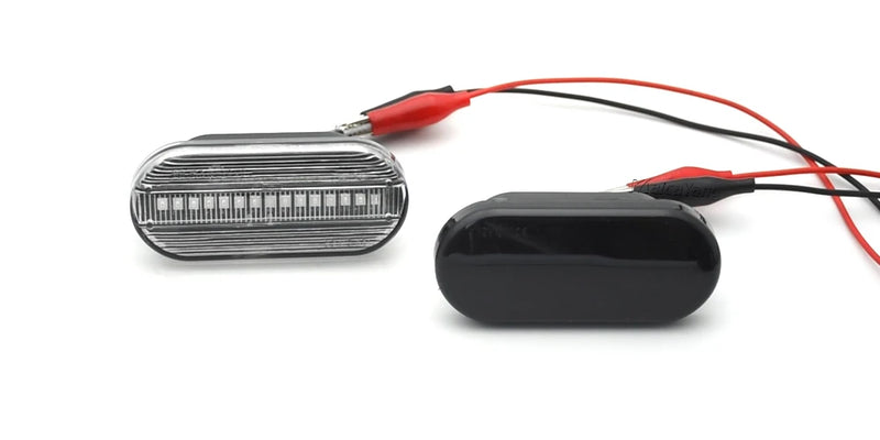 Lampadas Pisca de Led Laterais sequencial Bora Golf Passat Polo Ibiza 2 Peças Dinâmico