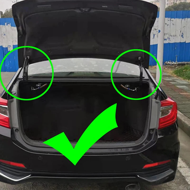 Porta-malas automático, Mola Ajustável de tração de reforço para Abertura automática.