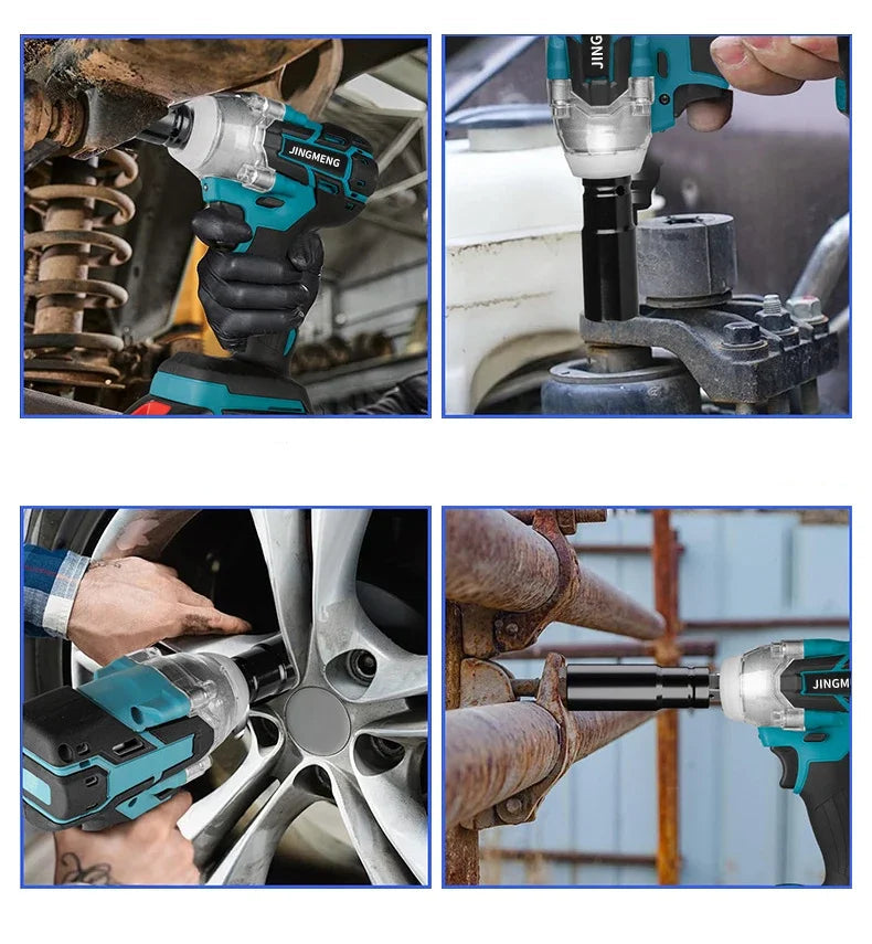 Chave de impacto elétrica sem fio bateria de 21 V