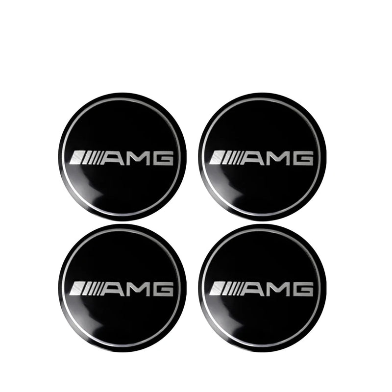 Adesivo Tampas de Cubo de Roda para Mercedes Benz 4 peças 56mm