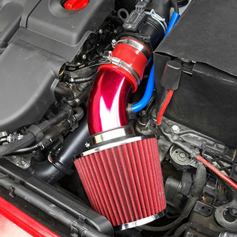 Kit de tubo de alumínio para admissão de ar Intake Pipe Filter