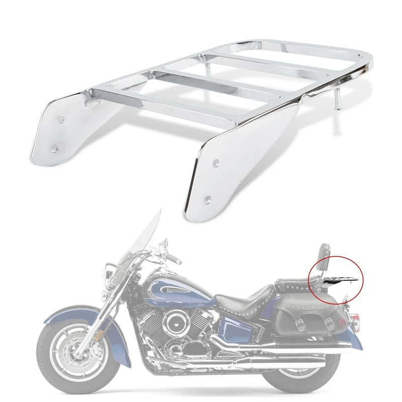 Encosto de Aço para Motocicleta Yamaha V-Star 400 650 1100 Dragstar 400 650 XVS 1100