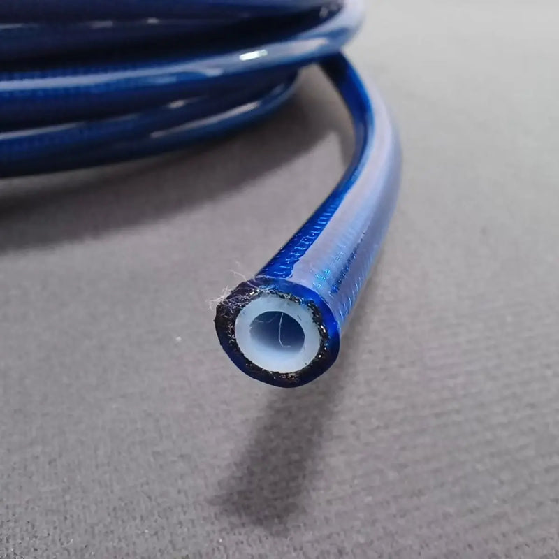 Mangueira Azul Nylon Trançado Aço Inoxidável para Motocicleta Universal