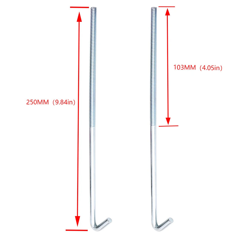 Trava Bateria de aluminio unversal suporte.