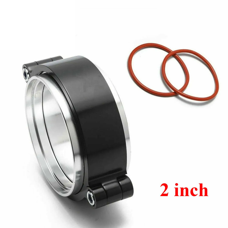 Abraçadeiras Para tubo de admissão Turbo Alumínio Anodizado com kit de Flange