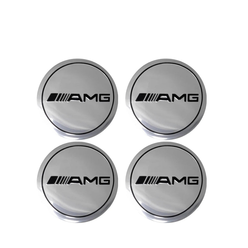 Adesivo Tampas de Cubo de Roda para Mercedes Benz 4 peças 56mm