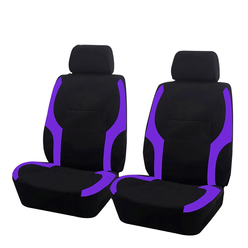 Capas de assento de carro de poliéster universal com design esportivo