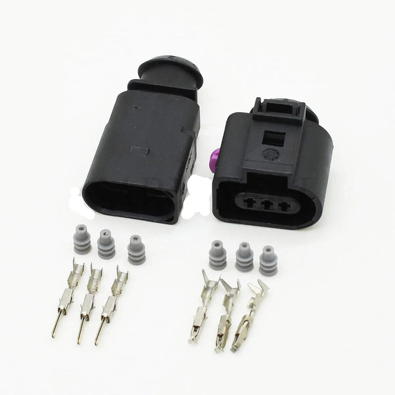 conector de fio elétrico à prova d'água  1 conjunto de 3 pinos.