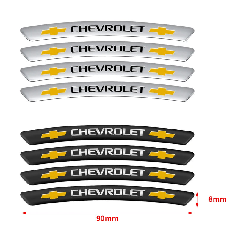 Adesivos de Aluminio Acessórios Para Chevrolet