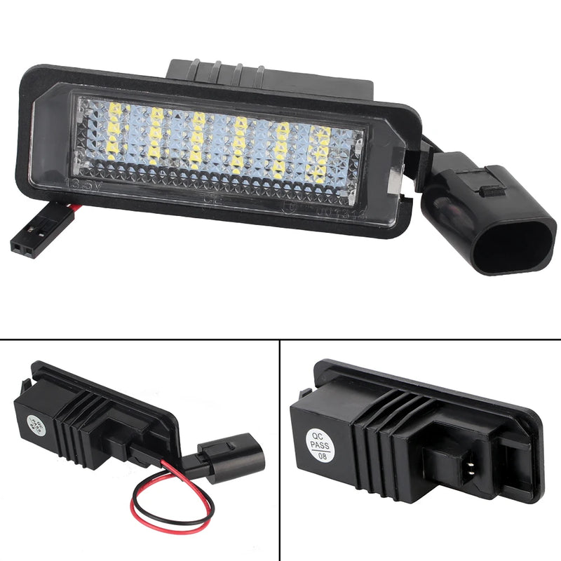 Lampada Led para Placas 2Pcs 12V 6500K VW Golf MK4 MK5 MK6 Passat Polo