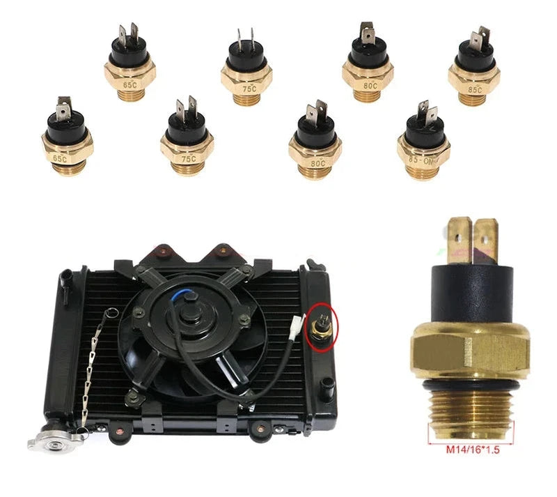 Termostato Térmico para Radiador para Motos