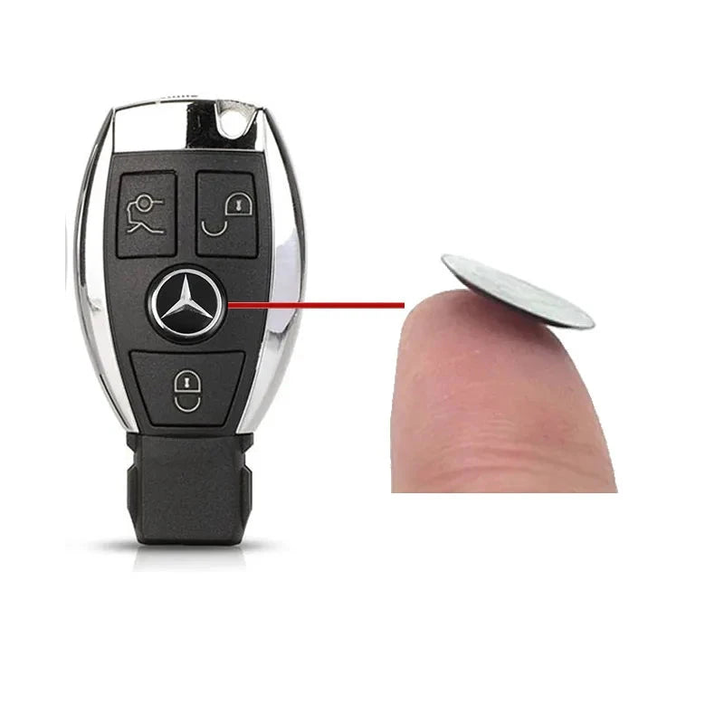 Adesivos de Emblema de Chave de Carro de 14 mm Mercedes Benz