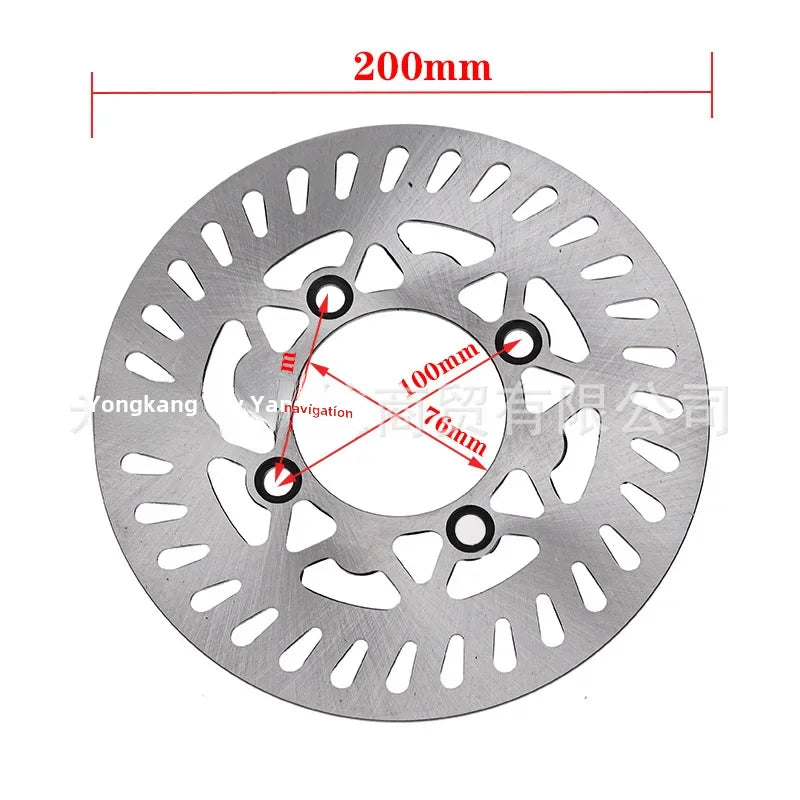 Disco de Freio Dianteiro e Traseiro 180/230mm de Motocicleta
