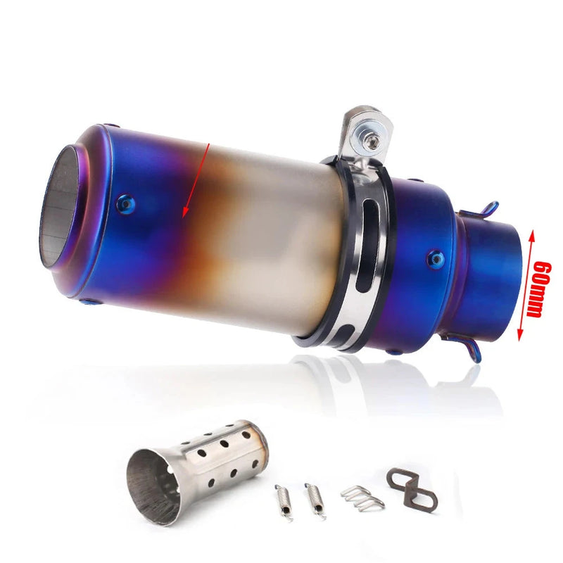 Ponteira de Escapamento Universal DB Killer 51/60mm para z900 R3 R25 MT07 MT09 R1 Z400 Z650