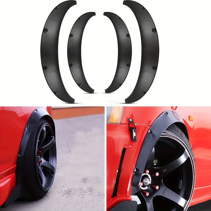 Acessórios de modificação de arco de roda universal automotivo