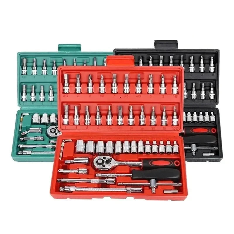 NOVO Kit de ferramentas de reparo de carro 46/53 peças