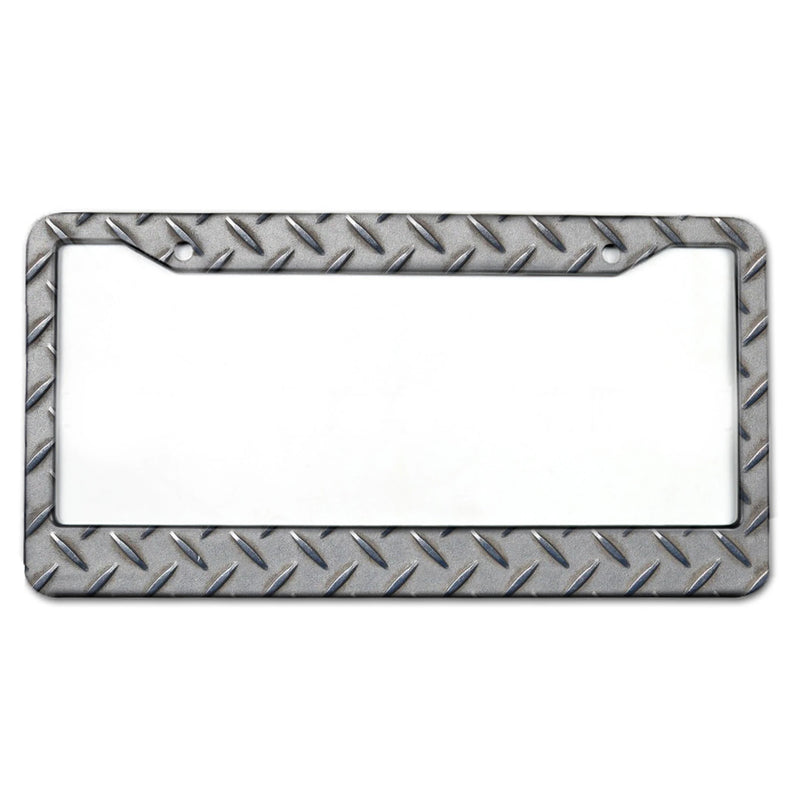 Moldura de Placa de carro Liga de Alumínio Universal