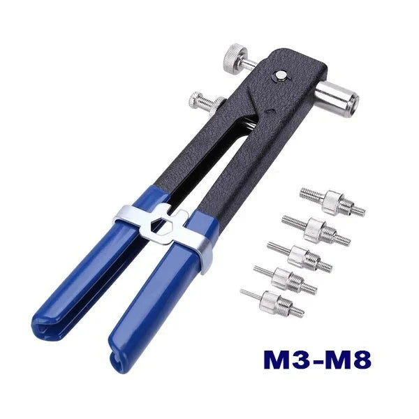 Pistola de porca de rebite Rebitadeira. 150PCS Kit