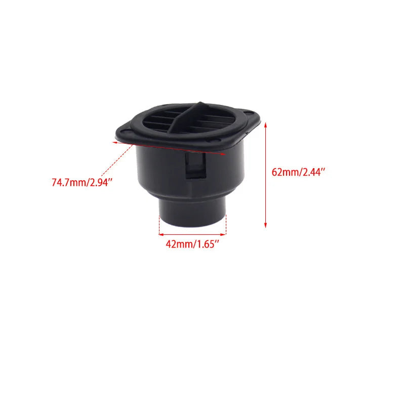 Duto de Ventilação de Ar TLY Peça Cotovelo Tubo de Saída Conector de Escape
