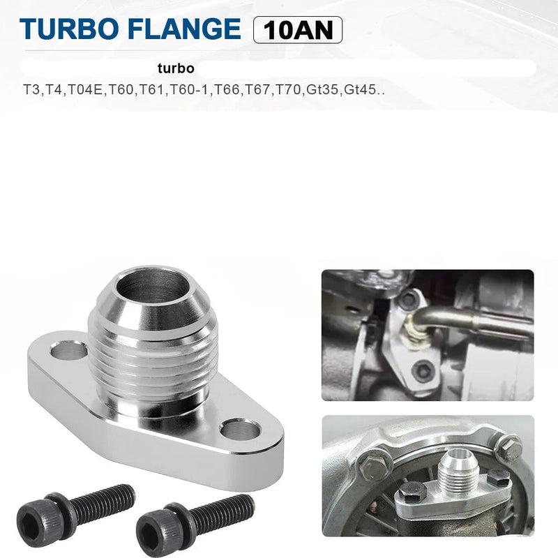 Flange Adaptador Retorno de Óleo Turbo