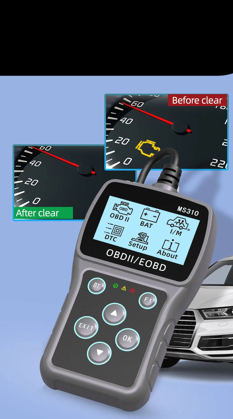 Scanner Automotivo V327 Detector de Falhas de Carro