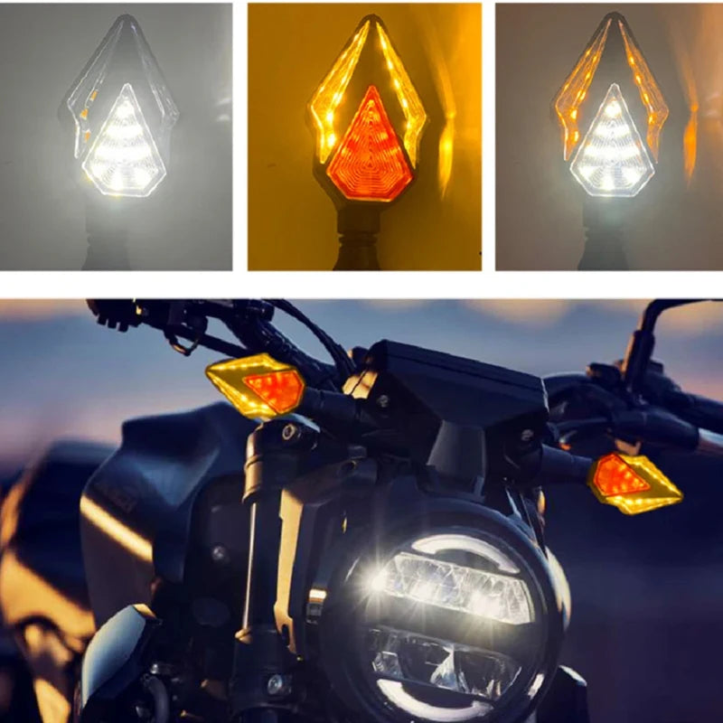 Pisca-Pisca Indicador de Seta Lâmpada de Direção de Motocicleta