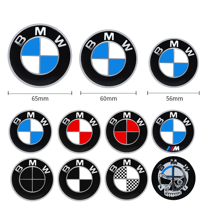 Adesivos para Tampa do Cubo da Roda para BMW