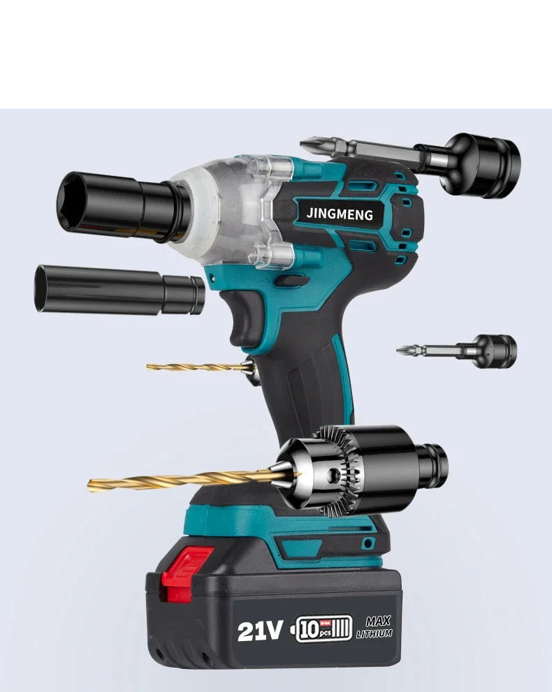 Chave de impacto elétrica sem fio bateria de 21 V