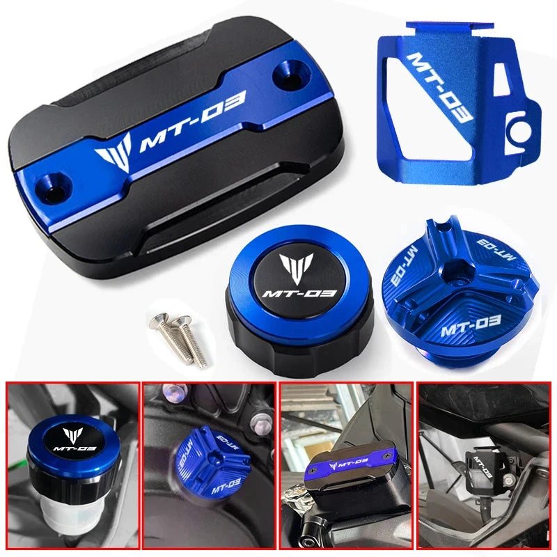 Tampa Cilindro de Freio Dianteiro e Traseiro da Motocicleta Para Yamaha MT03