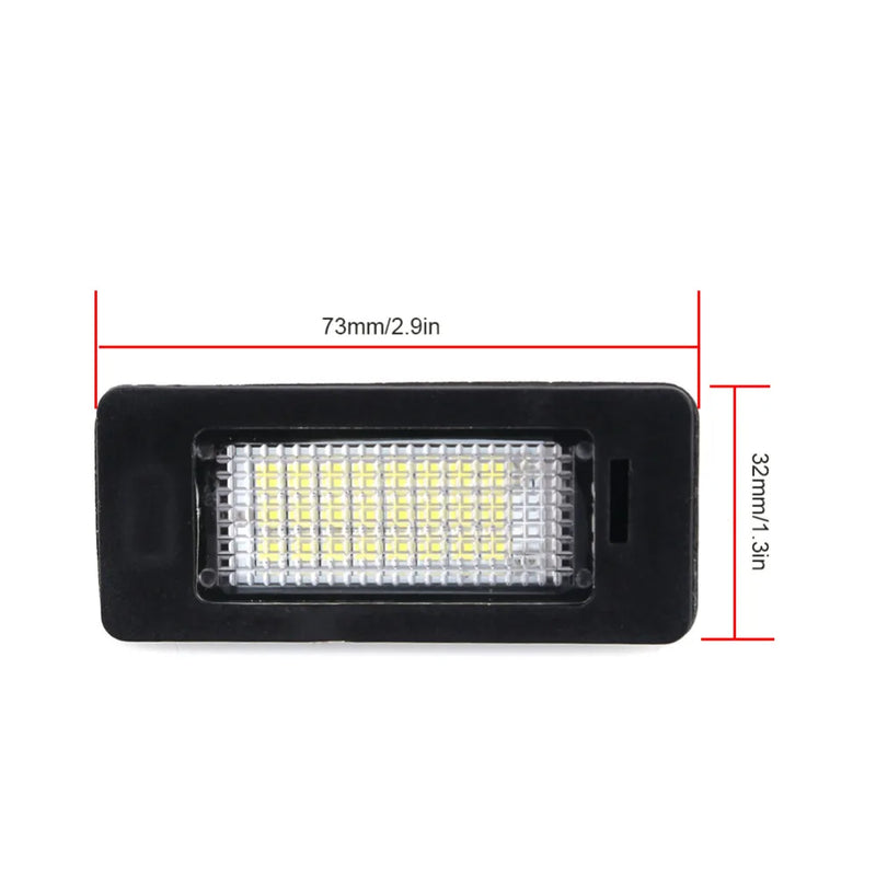 Luz da Placa de Licença em Led para BMW E90 E91 E92 E61 E60 E70 E71 E39 E60
