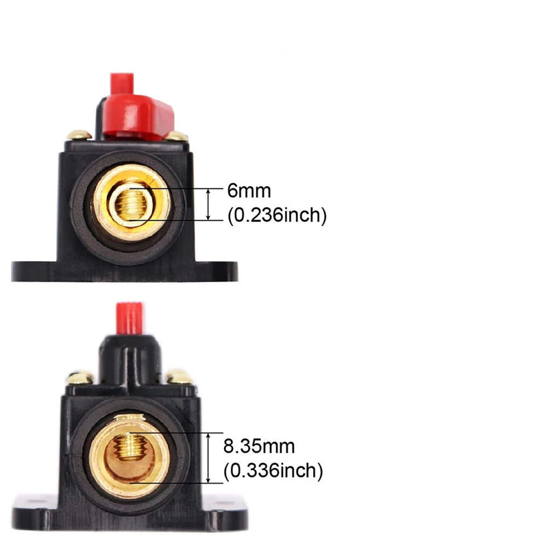 Disjuntor Rearmável Automotivo 150A 125A 100A 80A 60A 50A 40A 30A 20A 12V / 24V