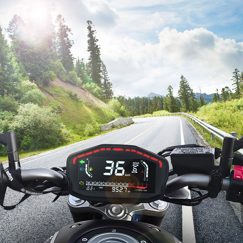 Painel,Velocimetro Digital em Led Eletrônico Universal para Motos e etc...