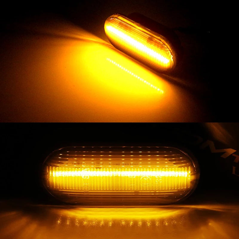 Pisca Sequencial Led para Golf MK3 MK4 Passat Polo Bora