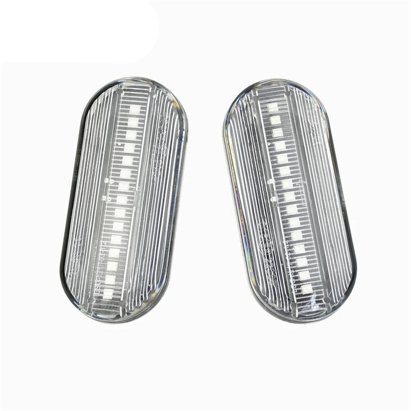 Lampadas Pisca de Led Laterais sequencial Bora Golf Passat Polo Ibiza 2 Peças Dinâmico