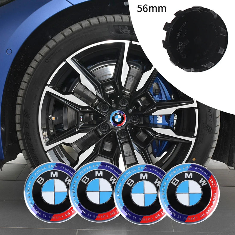 Capas de cubo de roda central BMW