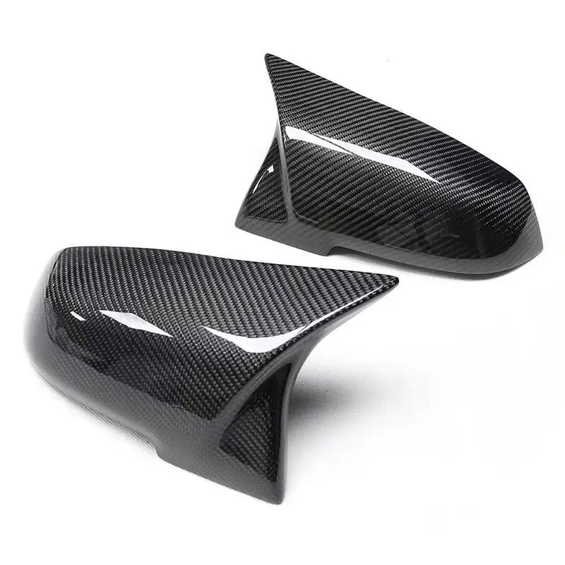 Capa de Espelho Retrovisor Carbon Black para BMW Série