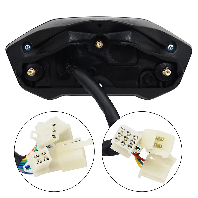 Velocímetro Painel Digital Universal em LED 12000 RPM