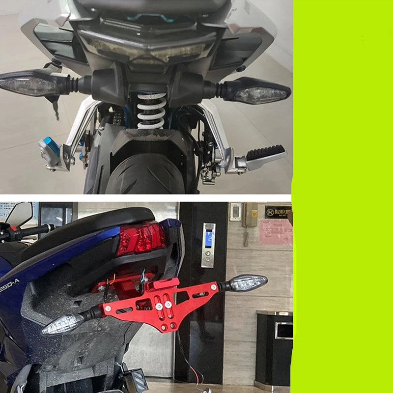 Suporte de Placa Elinador de Rabeta em Aluminio YAMAHA R15 V3 R15V3