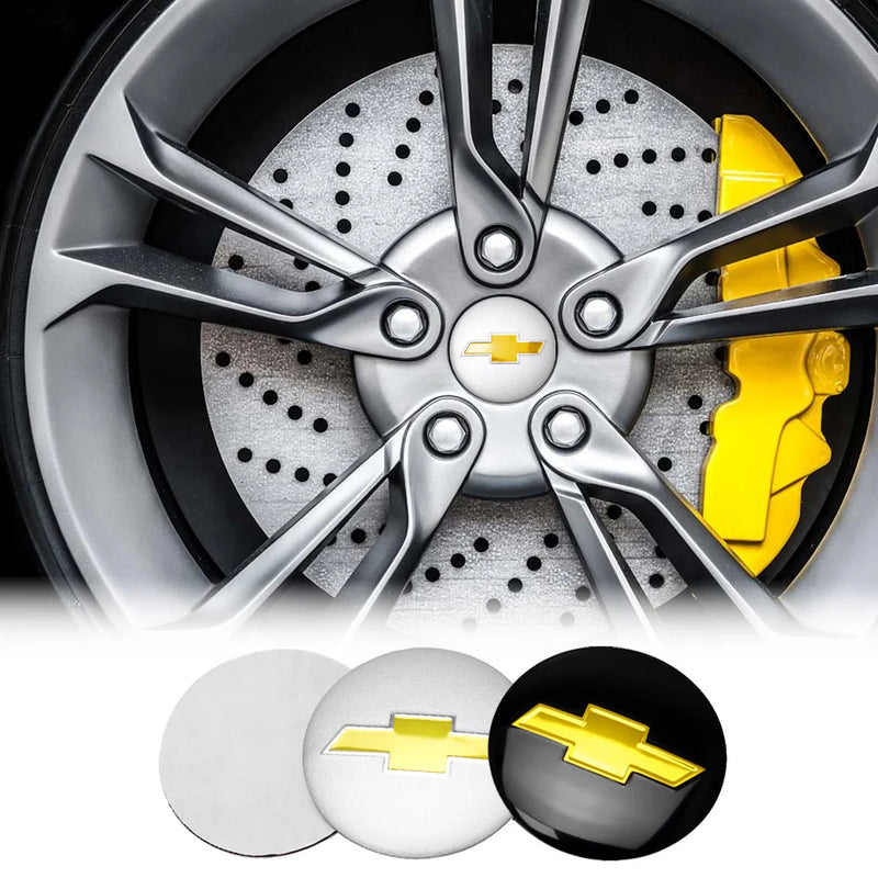 Adesivo Pneu Centro de Rodas Capas Para Chevrolet