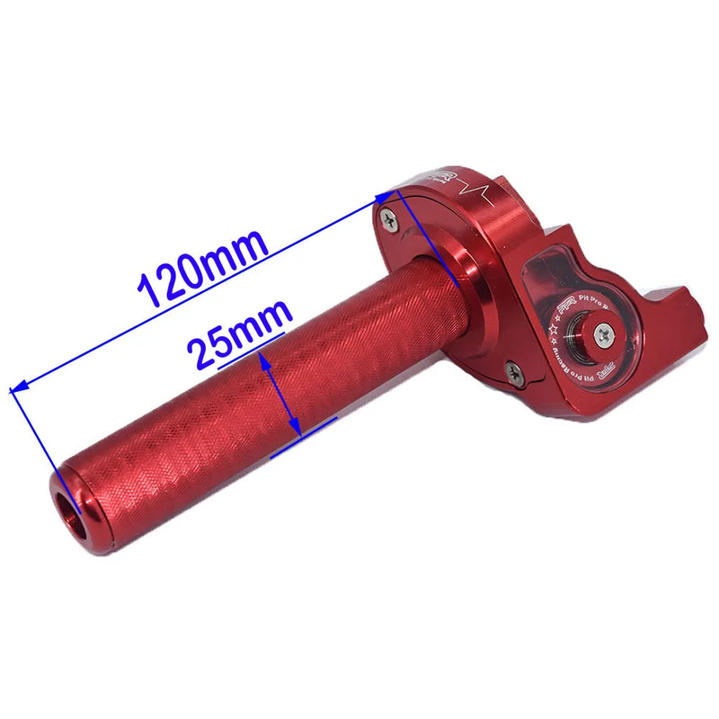 Acelerador punho rapido completo cm cabo