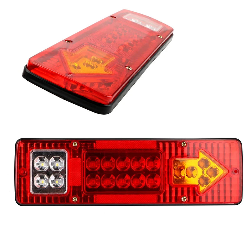 Luzes 19LED Traseiras de Caminhão Reboques 12V 24V 1 unidade