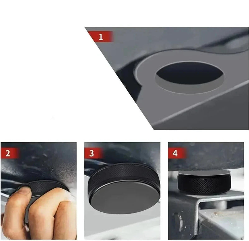 Substituição de elevação para adaptador de ponto de elevação 4Pcs para macacos de carros.