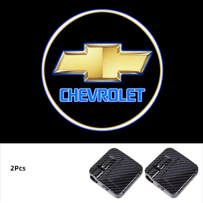 Projetor de Luz de Porta de Boas Vindas Chevrolet 2 pçs.
