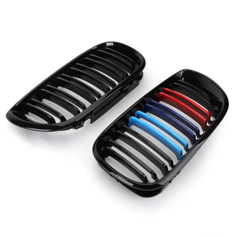 Carro Frente Rim Preto Grade para BMW E46 Grill