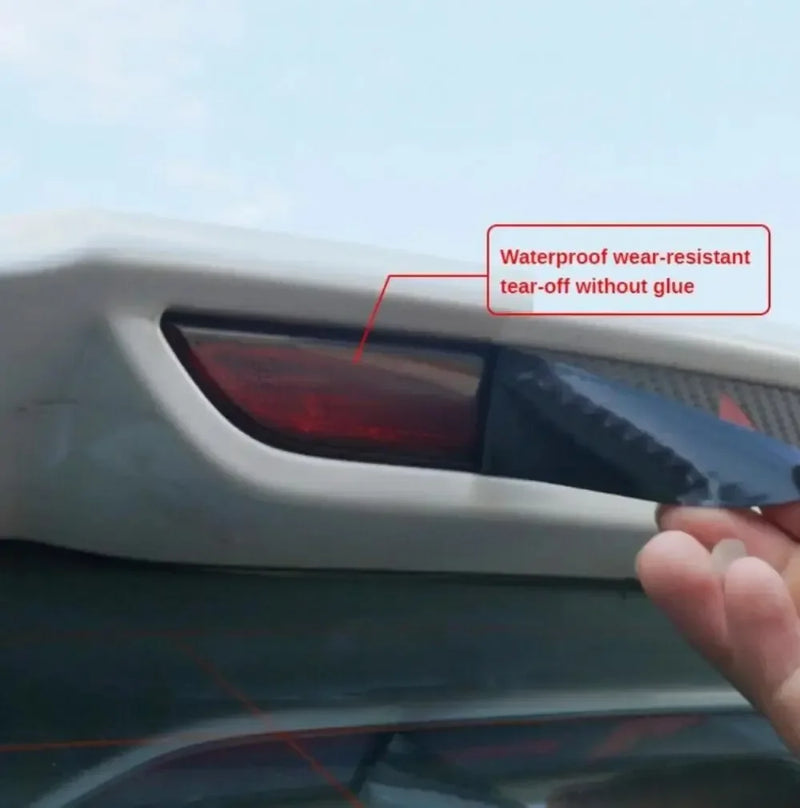 Adesivo Decorativo de Proteção de Luz de Carro